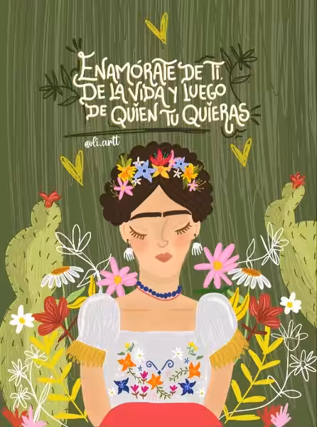 El Amor Propio a Través del Corazón de Frida Kahlo