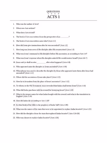 acts-of-the-apostles-quiz