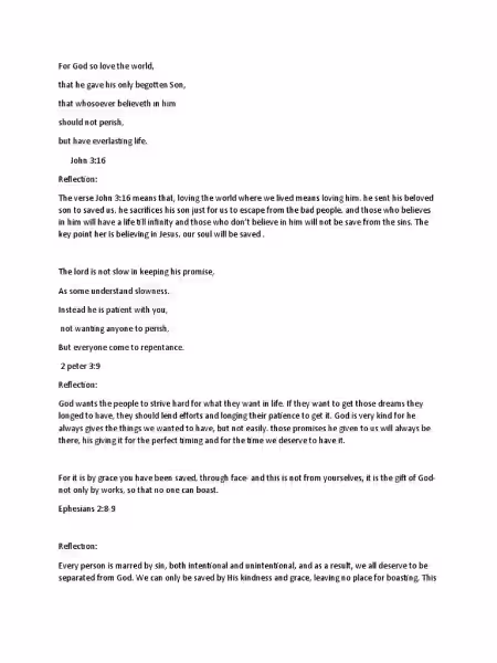 reflection-bible-verses