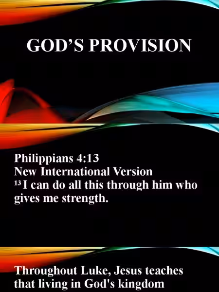 scriptures-on-god's-provision