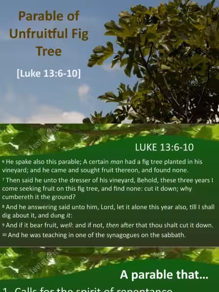 the-parable-of-the-unfruitful-fig-tree